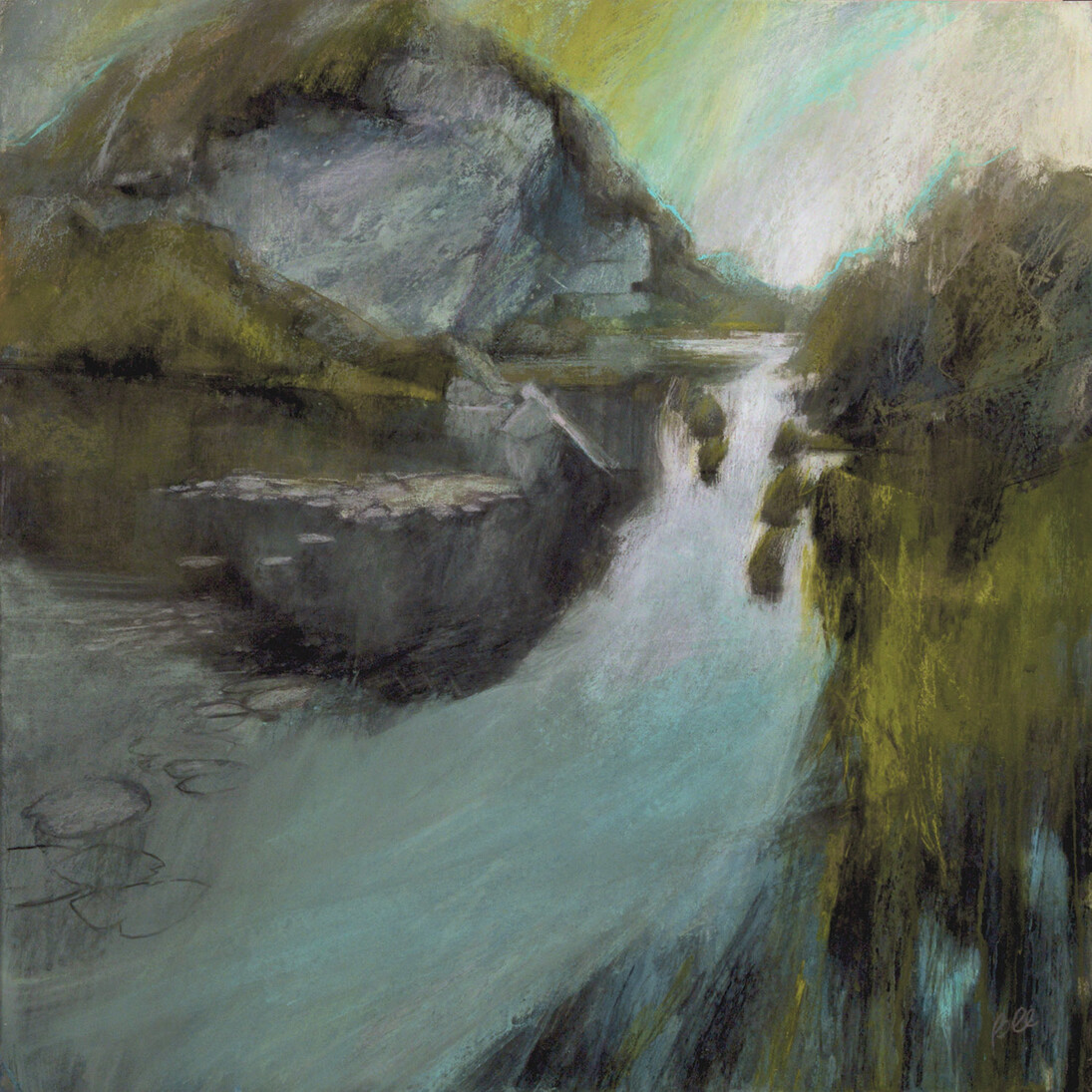 Sarah Bee, Warm Haze at Haytor Quarry