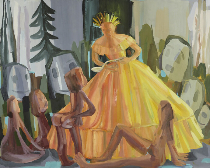 Judith Linhares. Courtesy of Anglim Gilbert Gallery