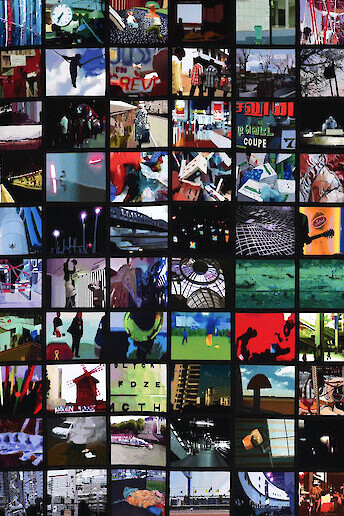 Tania Mouraud, Diary (detail), Ausführung 2011-2018, Paris. Mit freundlicher genehmigung des Museums der bildenden Künste Leipzig