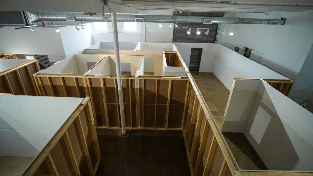 William Cordova, algo•ritmos (2 tienes santo pero no eres babalao), exhibition view. Courtesy of Locust Projects