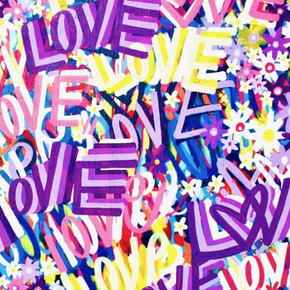 Love and Peace in L.A. Courtesy of Open Mind Art Space
