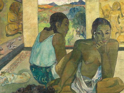 Paul Gauguin, 'Te Rerioa' (detail), 1897 © The Samuel Courtauld Trust, The Courtauld Gallery, London (P.1932.SC.164)