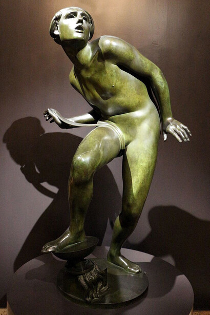 Adolfo Wildt, "Il puro folle (Parsifal)"