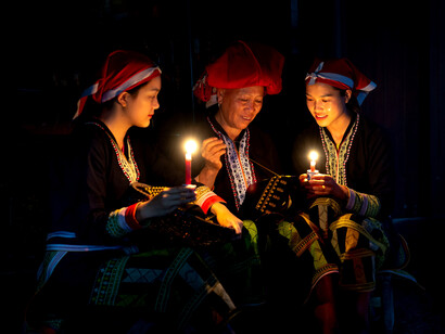 Vietnam es el paraíso de lo 'tailor-made', de la estética, de las texturas, de los materiales y sobre todo, de los colores