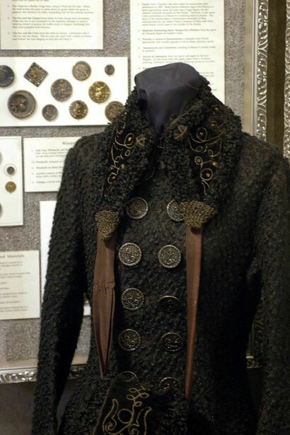 Buttons are an essential part of many period costumes