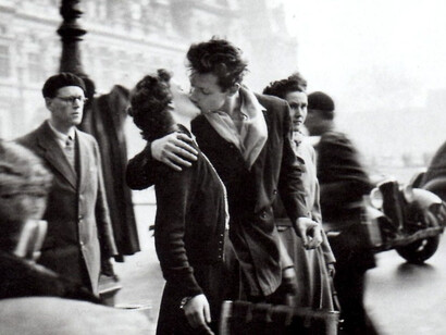 "El beso", famosa fotografía de Robert Doisneau