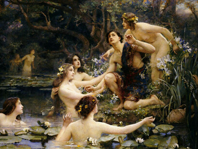 Henrietta Rae, Ila e le Ninfe