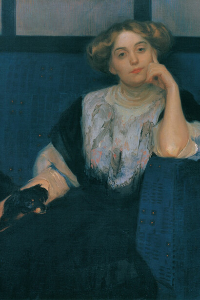 Otto Friedrich, Elsa Galafrés (detail), 1908. Courtesy of Dom Museum