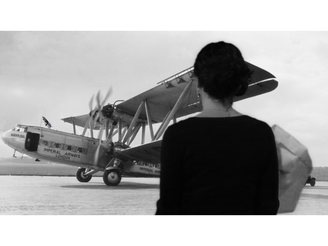 Emily Jacir, Lydda Airport, 2009, Installation with single channel animation film and sculpture, dimensions variable, photo: Jason Mandella © Emily Jacir, courtesy Alexander and Bonin, New York