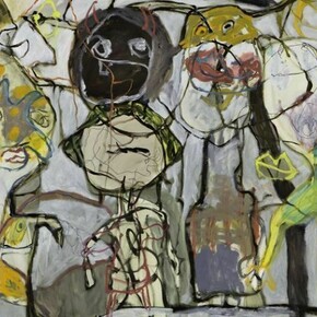 Dusty Boynton, Fractured, oil on linen, 58” x 72”, 2013