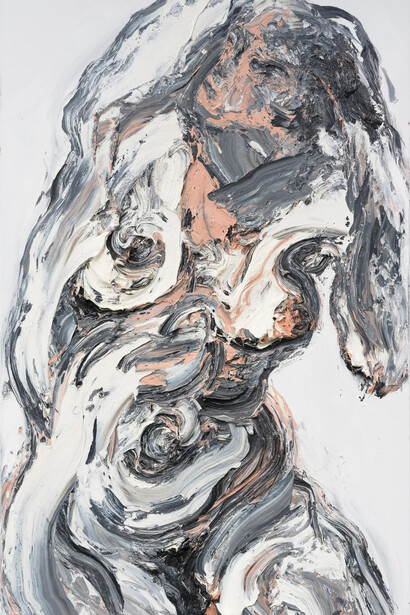 Liu Ying 劉瑛, Visions of the incarnate 1 道成肉身一 (detail), 2023. Courtesy of Leo Gallery