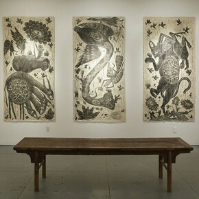 Immortal Menagerie, Exhibition view. Courtesy of Cavin-Morris Gallery