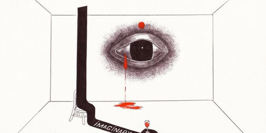 Imaginary, 1994, Dmitri Prigov, Ink on paper, image courtesy of Prigov Foundation (Cologne) 14