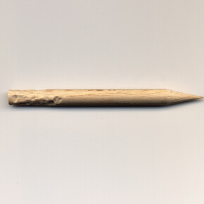 Thomas Tudoux, Stress, 2010, bois, 10 x 0,80 cm