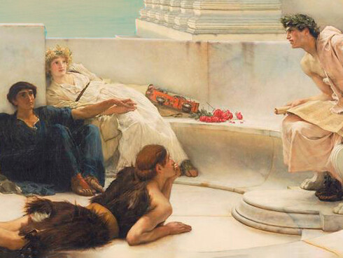 La sofística somete al individuo al dominio del discurso; incluso cuando duda de sus certezas y de las acciones concomitantes