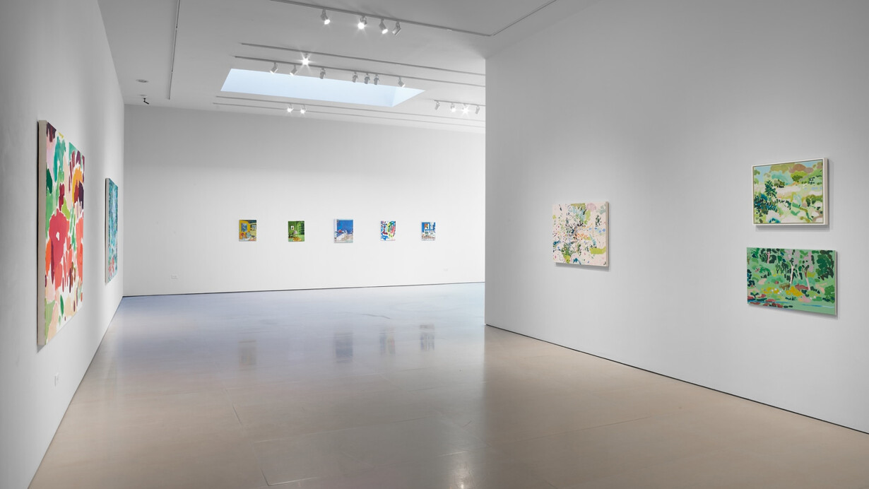 Tim Braden, The colouring garden, exhibition view. Courtesy of McClain Gallery