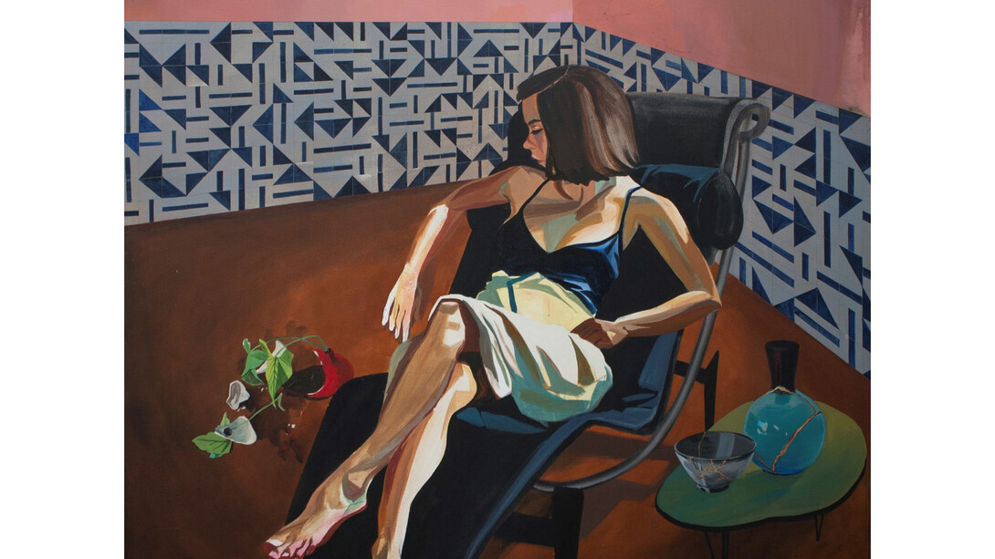 Hulda Guzmán, "The most who die, the more we live", 60" x 60", 2015