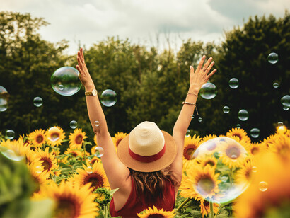 Busca pela felicidade. Milagres são a expressão natural do fluxo da vida