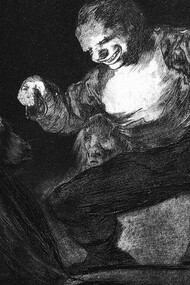 "El idiota" (1823), Francisco de Goya