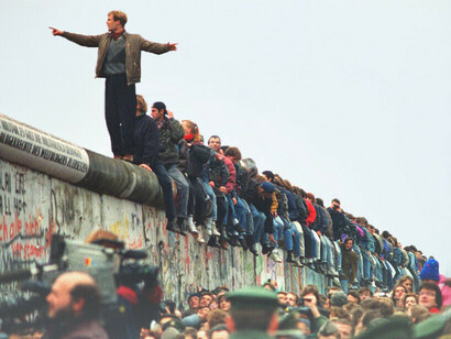 La Chute du mur de Berlin en 1989
