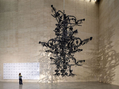 Ai Weiwei, Don Quixote, vista de exhibición. Cortesía del MUSAC