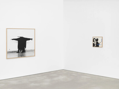 Helena Almeida, exhibition view. Courtesy of Galeria Francisco Fino