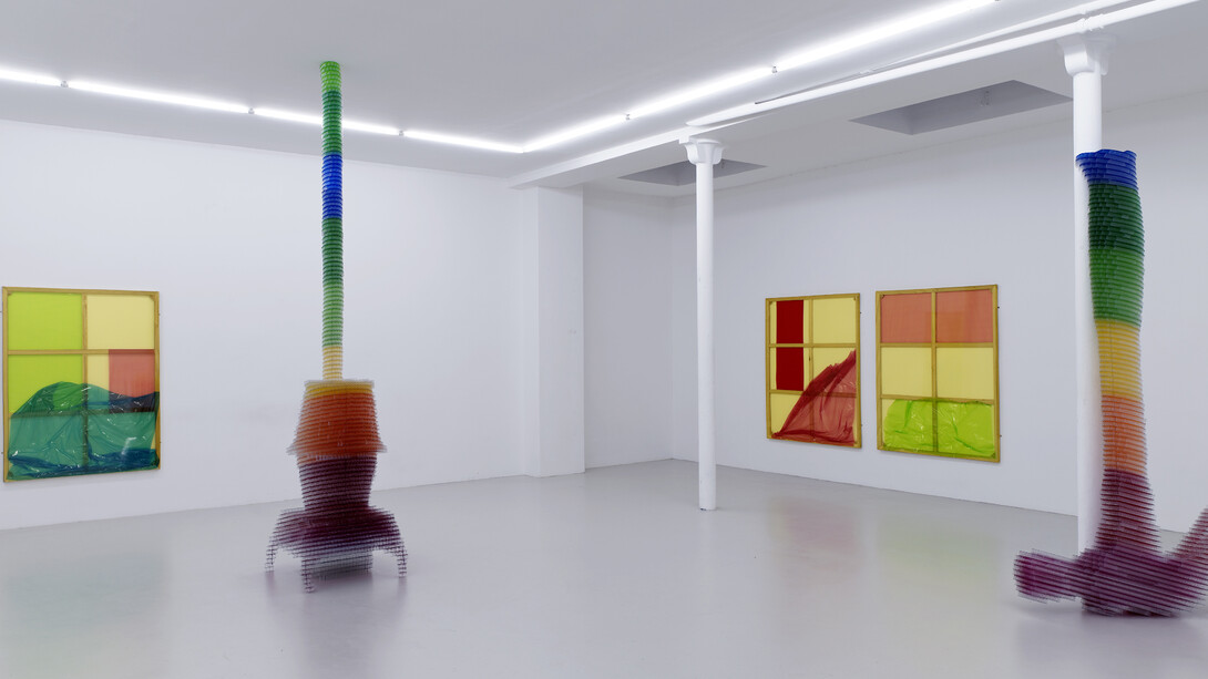 Matthew Darbyshire. CAPTCHA, Installation view, Courtesy: the artist, Galerie Jousse Entreprise, Paris & Herald Street, London
