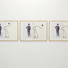 Aquél que camina delante, Exhibition view. Courtresy of Travesía Cuatro