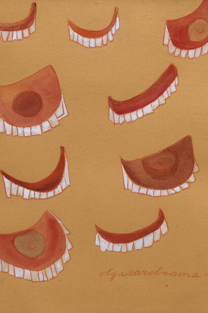 Carol Rama, Opera n.18. 1939. Private Collection, © Archivio Carol Rama, Turin