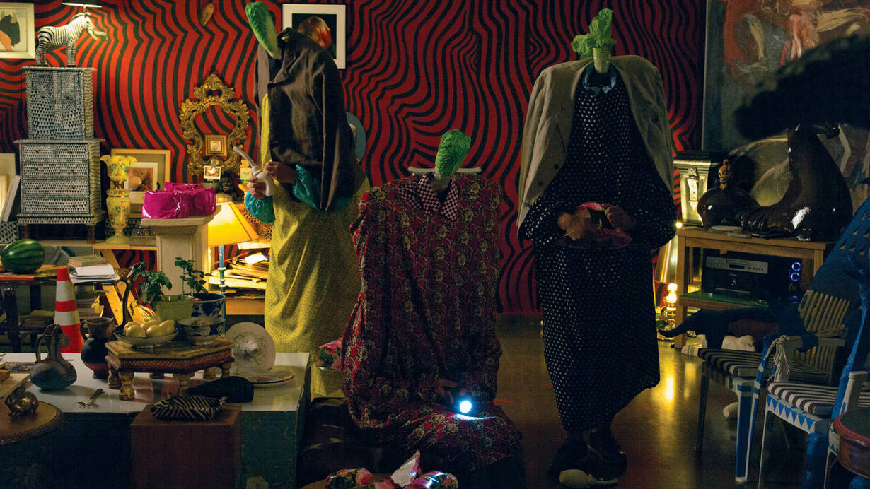 Ramin Haer­izadeh, Rokni Haer­izadeh, and Hesam Rahmanian. Courtesy of SCHIRN