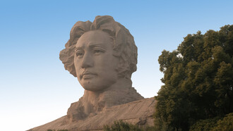 Statua del giovane Mao Zedong, città di Changsha, Cina meridionale