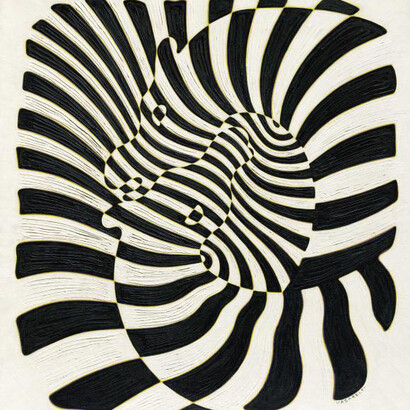 Victor Vasarely. Courtesy of Museum Städel