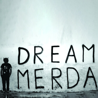 Dream Merda, anagramma graffito 2008, per evento Artfarm