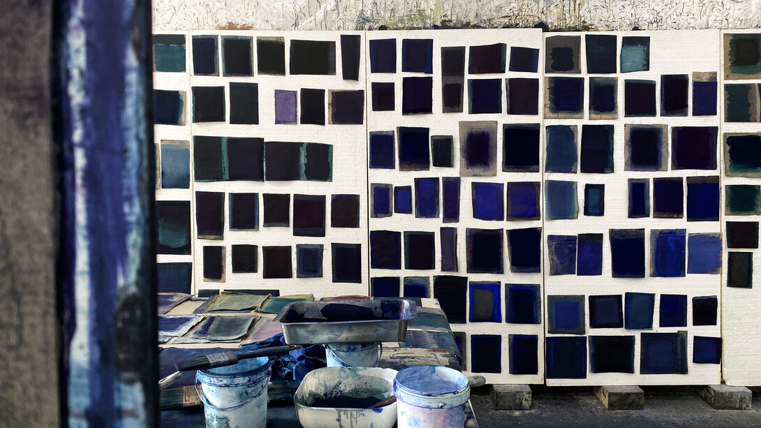 Lourdes Castro Cerón, Loose leaves, exhibition view. Courtesy of Gallery Rafael Pérez Hernando