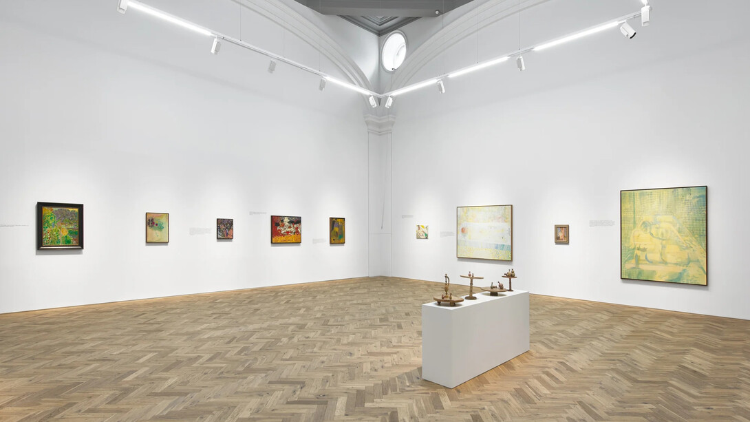 Various artists, Wings of a butterfly, exhibition view. Courtesy of Ingleby Gallery