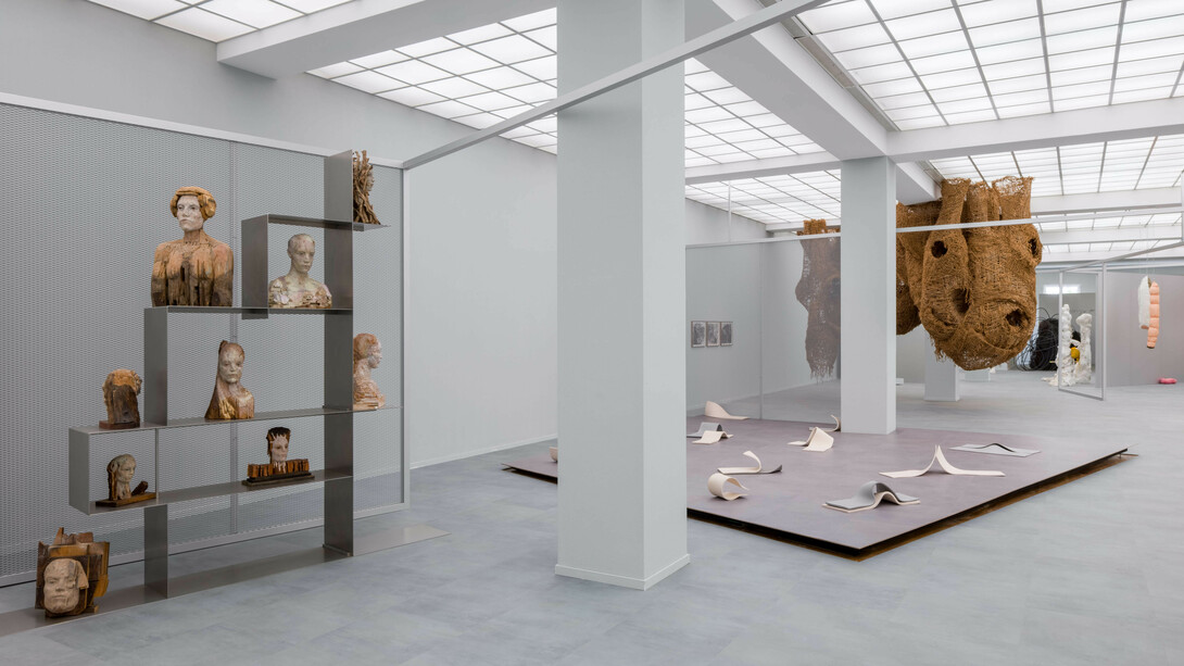 Various artists, [ materialistin ], exhibition view. Courtesy of Hamburger Bahnhof