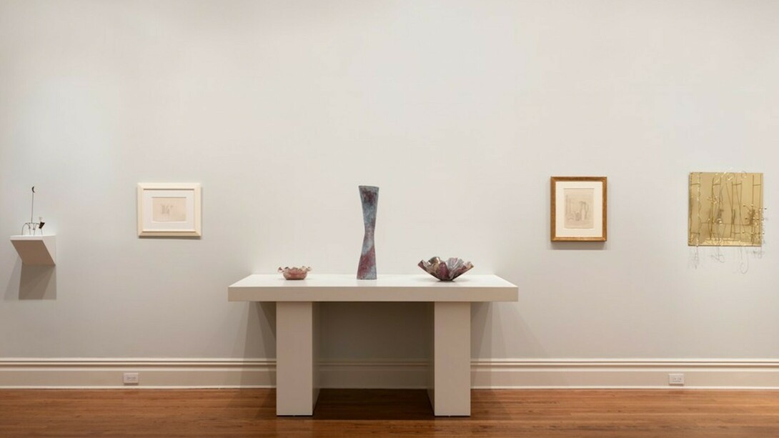 Melotti and Morandi, Exhibition view. Courtesy of Barbara Mathes Gallery