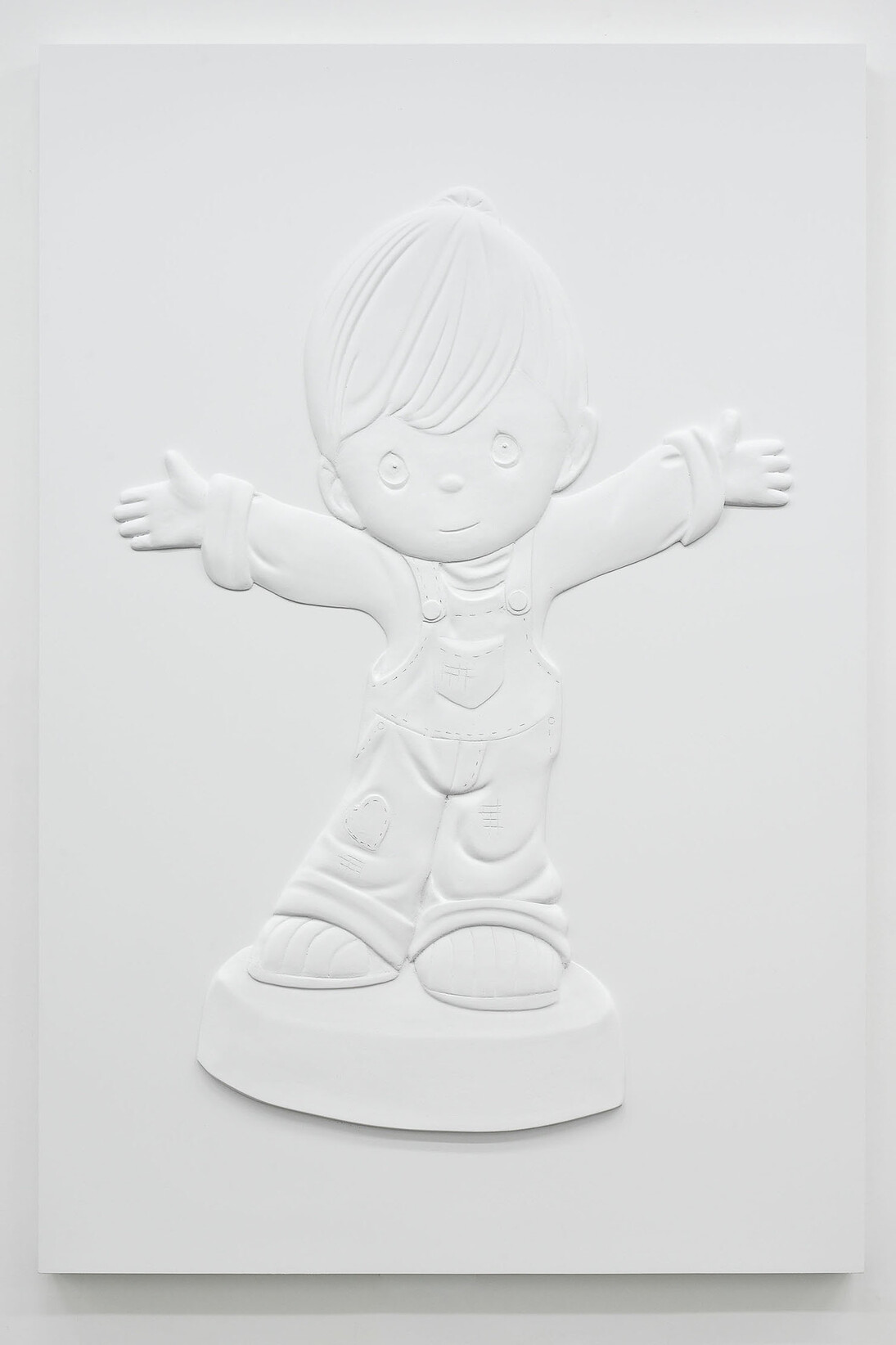 Ethan Cook,
Boy, 2015,
cast fiberglass, acrylic paint,
272 x 183 x 11 cm
