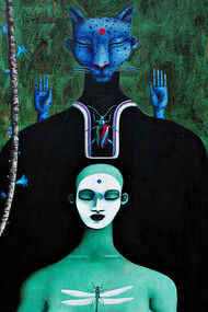 Octavia Monaco. Parto sciamanico, dettaglio. www.octaviamonaco.com