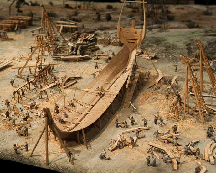The Stockholm Shipyard. Courtesy of The Vasa Museum