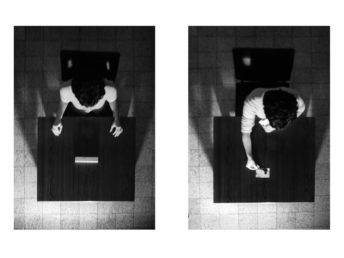 Ilit Azoulay, The Box, 1997, Inkjet print, 114 x 45 cm, detail