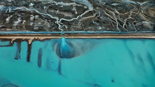 Cerro Prieto Geothermal Power Station, Baja, Mexico, 2012, Chromogenic color print