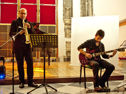 Max Fuschetto con Pasquale Capobianco, foto Antonio Coppola