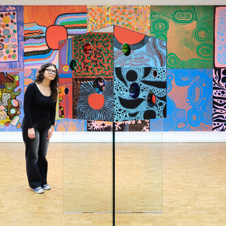 Yayoi Kusama, ausstellungsansicht. Mit freundlicher genehmigung des Museum Ludwig