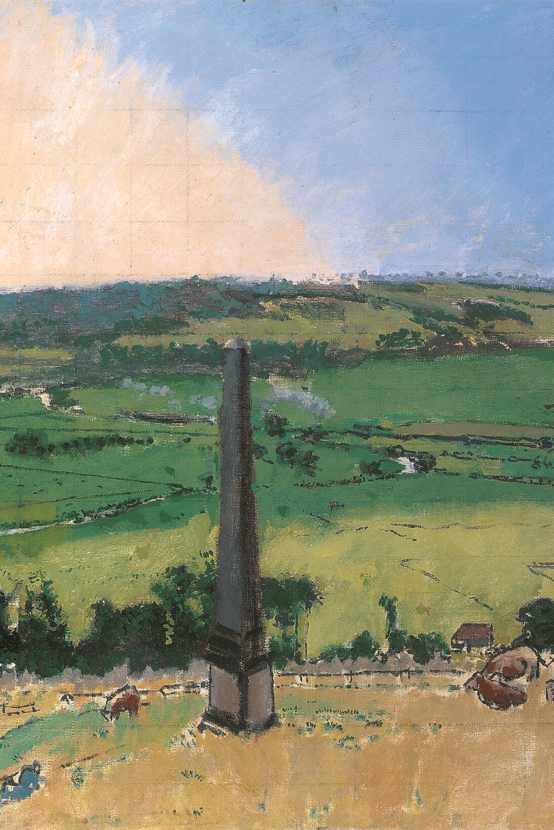 Walter Sickert, The Obelisk, 1914, oil on canvas, 59 x 46.4 cm, Peyton Skipwith, Image Courtesy Abbot Hall Art Gallery, Kendal 