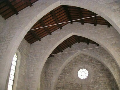 Mausoleo dei 40 Martiri, Gubbio (Pg), veduta fotografica dell’interno.