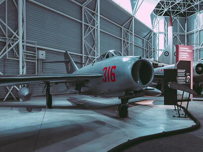 The cold war, exhibition view. Courtesy of Ingenium. The Canada Aviation and Space Museum 