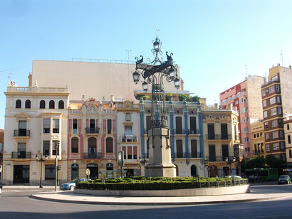 Castellón. Plaça de la Independència