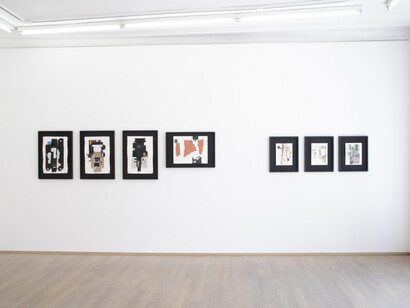 Hubert Wurth, Pièces récentes de conviction, vue d'exposition. Avec l’aimable autorisation du Nosbaum Reding