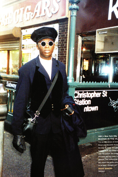 1991 New York City. Bruce Bowens, Designer